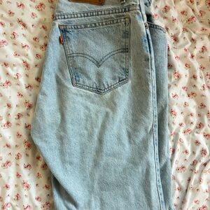 Levi's Classic Light Blue Straight Leg Jeans